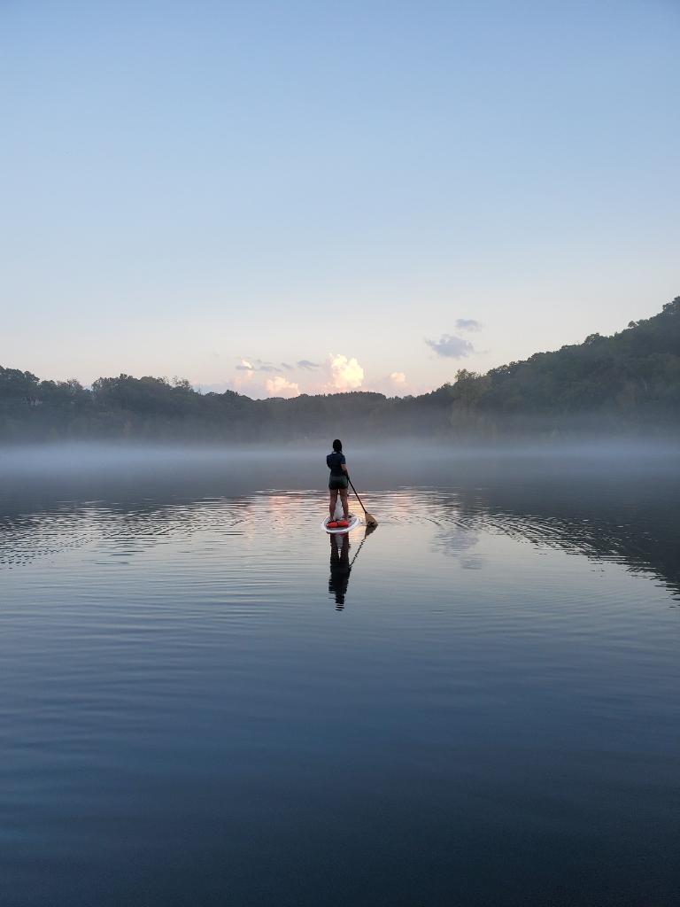 SUP on Perch Lake