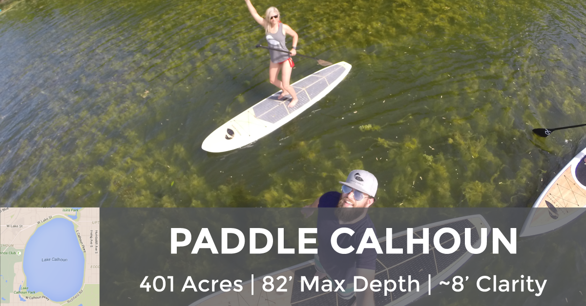 Lake Calhoun - 401 Acres, 82' Max Depth, ~8' Clarity