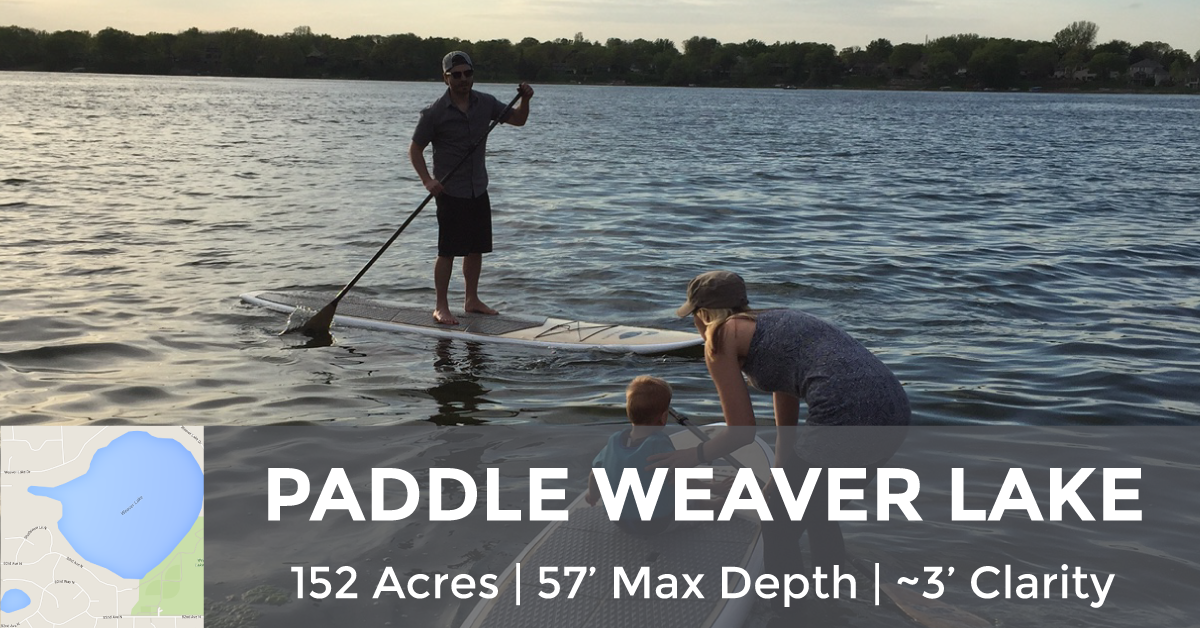 Weaver Lake - 152 Acres, 57' Max Depth, ~3' Clarity
