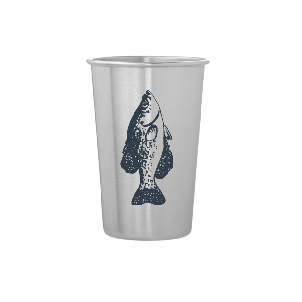 Vital Industries - Gone Fishing Stainless Steel Pint Tumblers