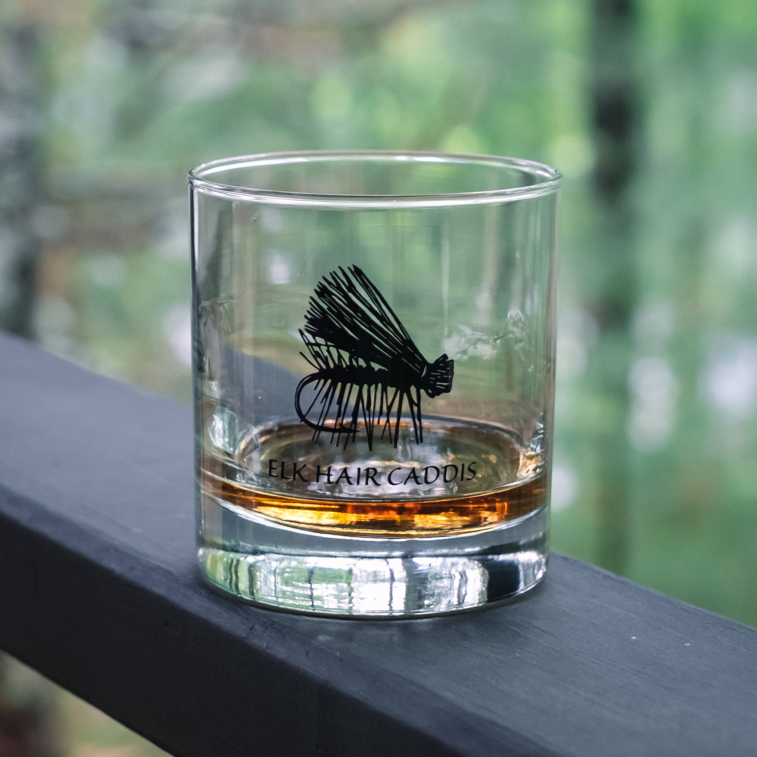 Vital Industries - Fly Fishing Rocks Glass