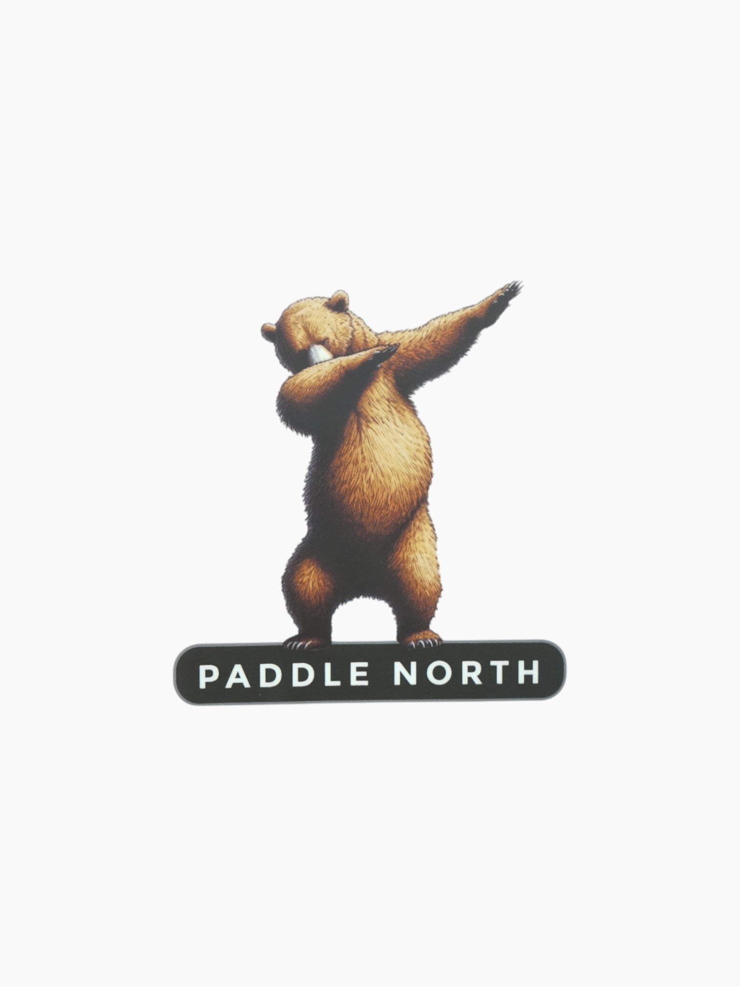 Bear Dab Sticker