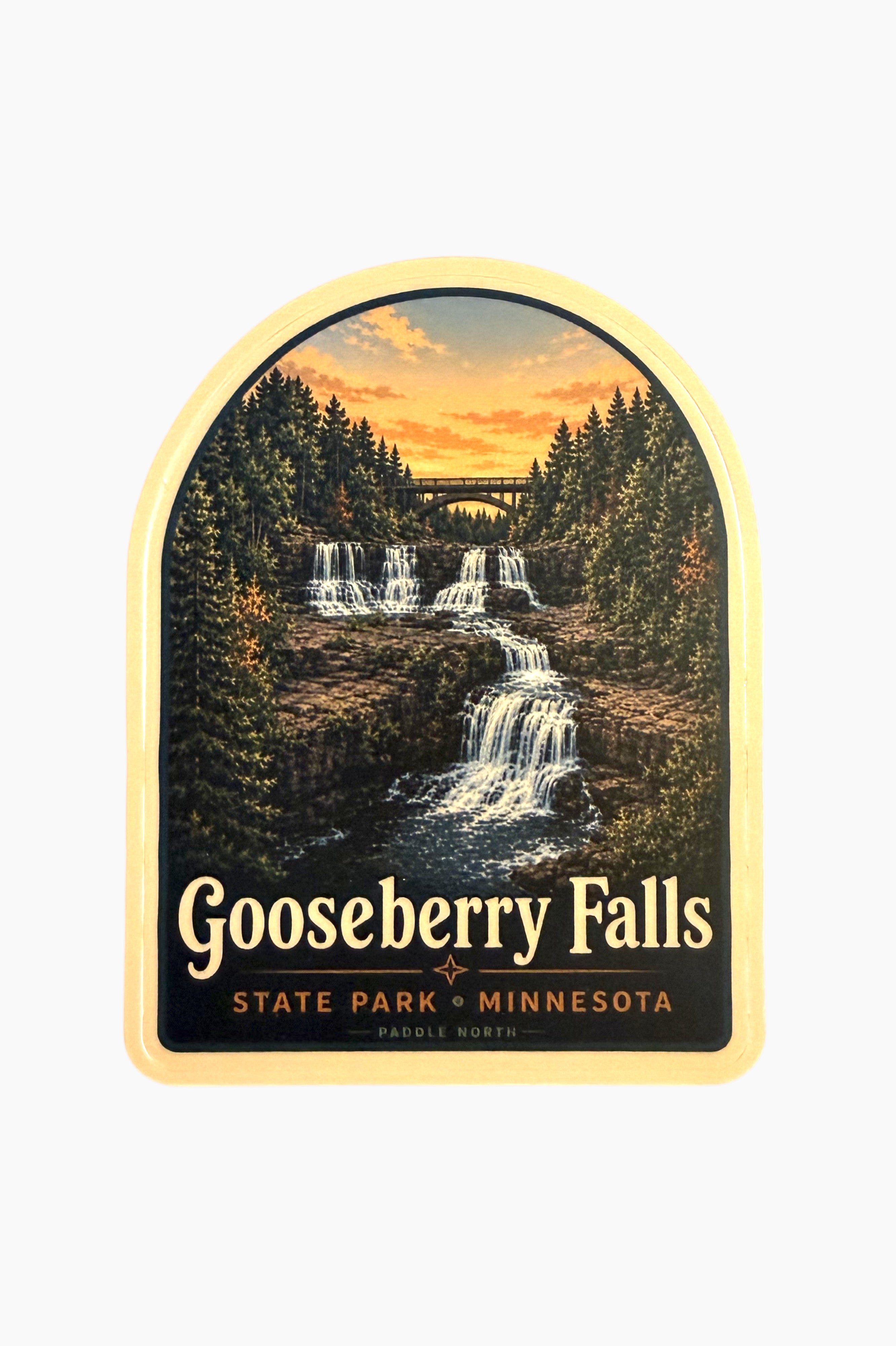Gooseberry Falls Sticker