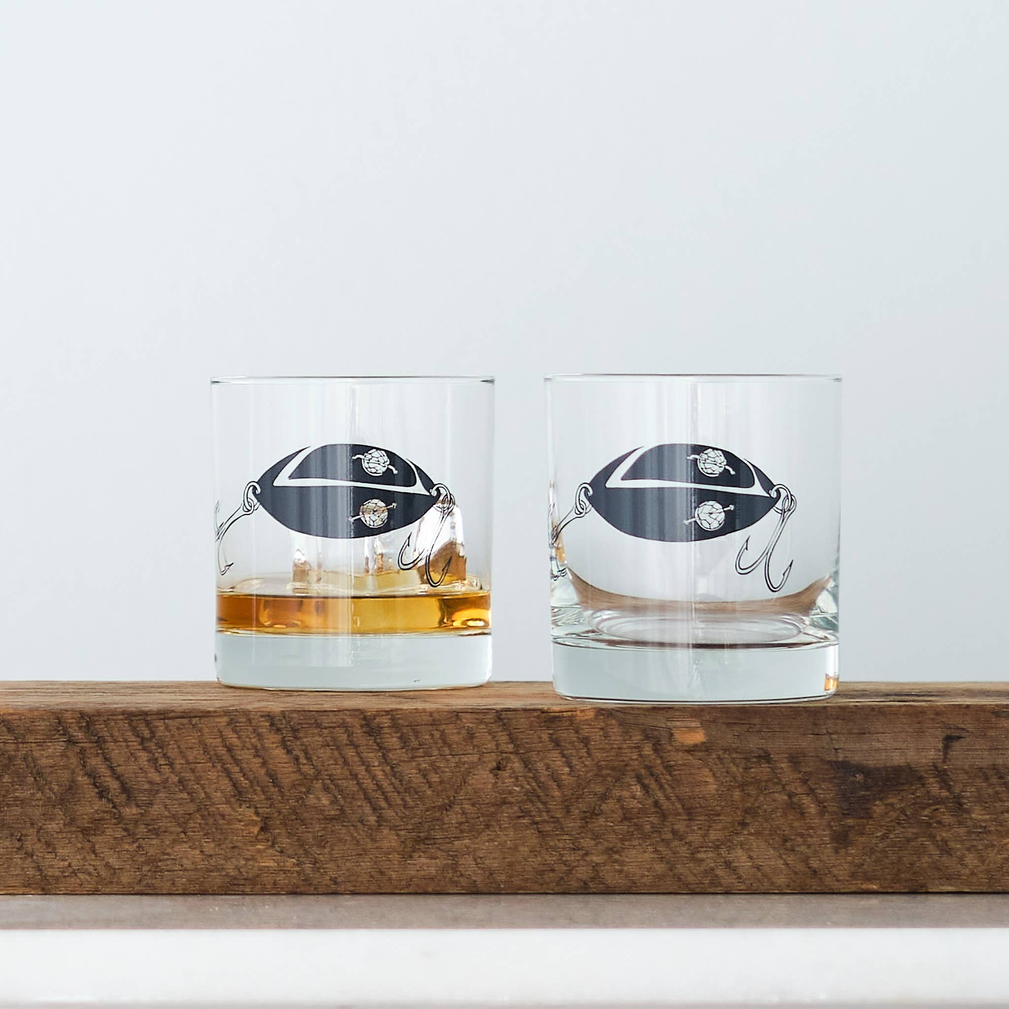 Vital Industries - Fishing Lure Rocks Glasses