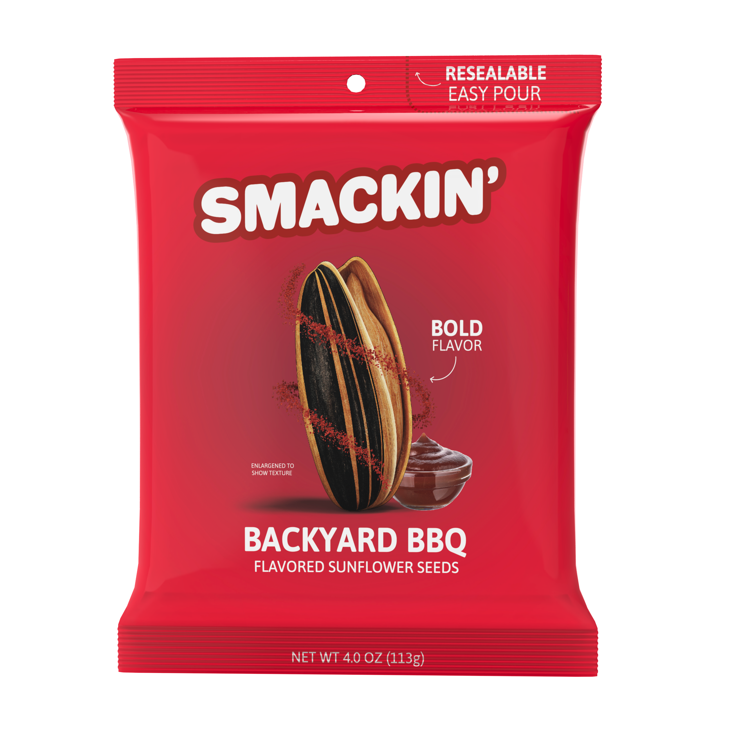 SMACKIN' Sunflower Seeds - SMACKIN' Backyard BBQ Sunflower Seeds