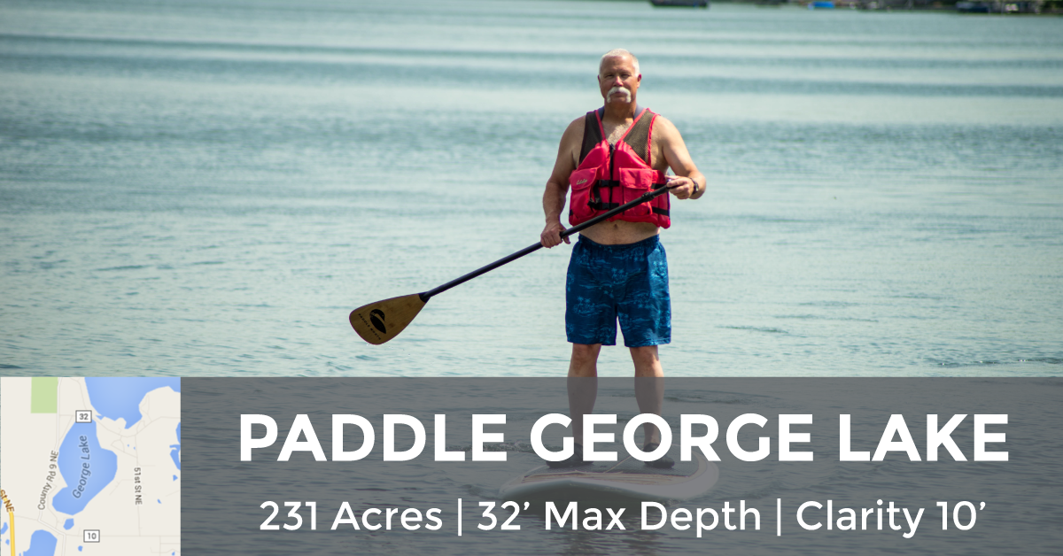 George Lake - 231 Acres, 32' Max Depth, 10' Clarity