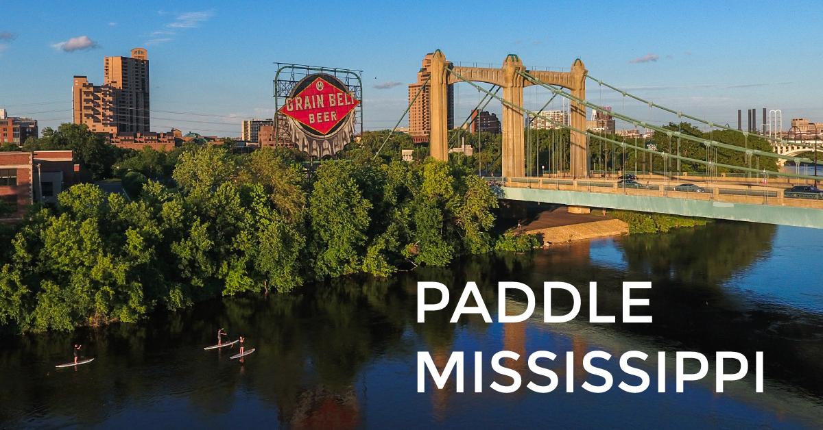 Paddle Boarding the Mississippi