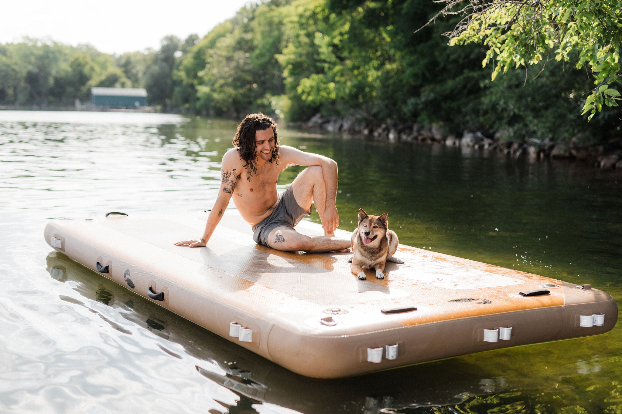 Inflatable Utility Docks