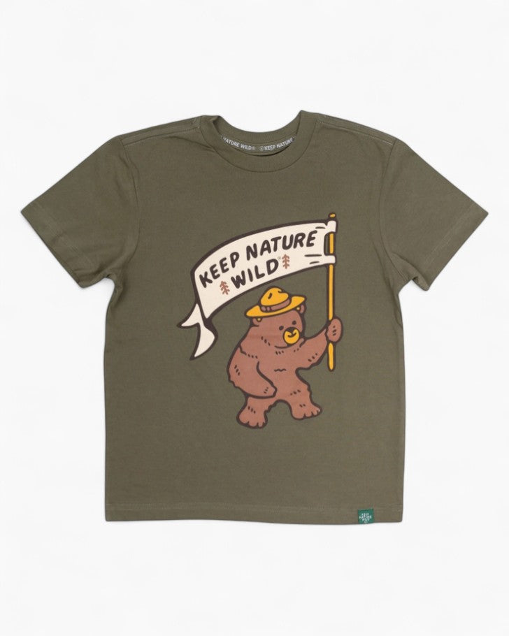 Happy Camper Bear Toddler Tee