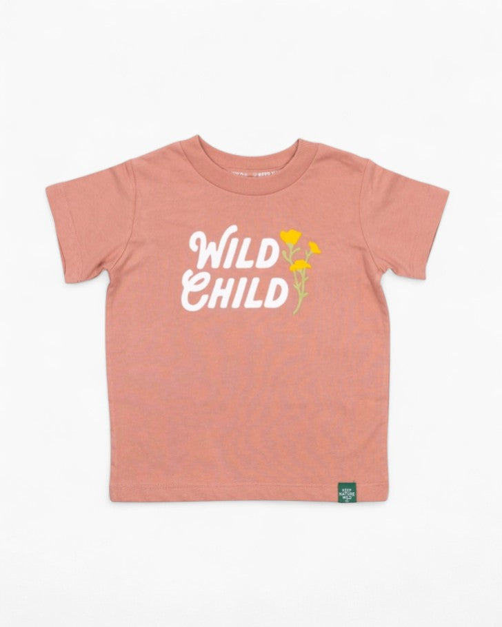 Wild Child Toddler Tee | Canyon Rose