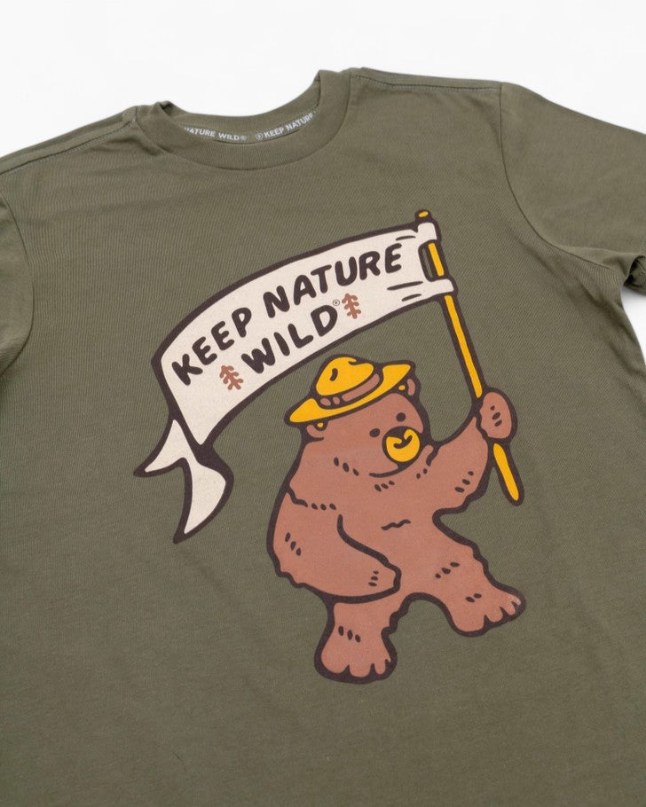 Happy Camper Bear Toddler Tee