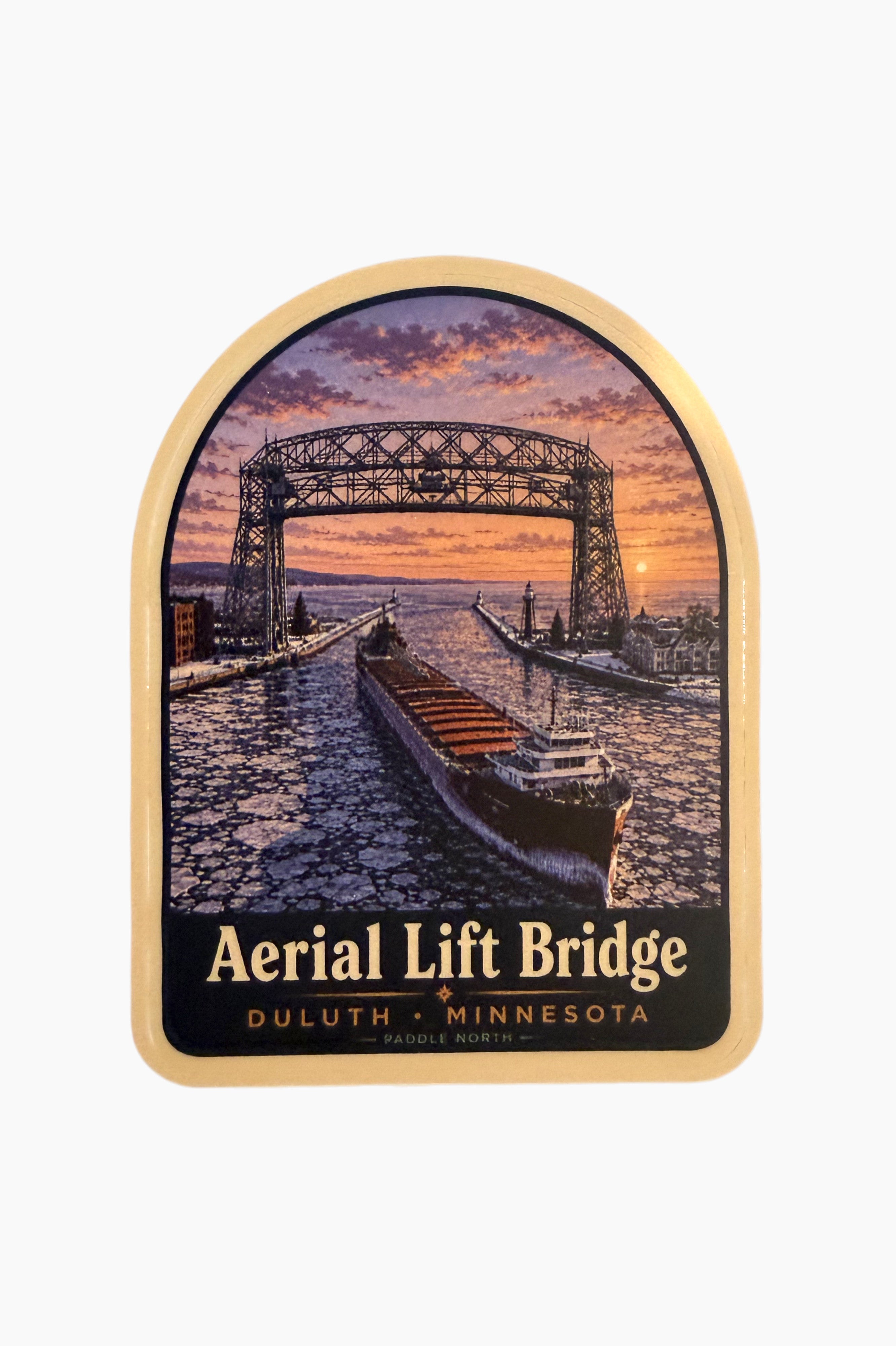Aerial Lift Bridge Sticker