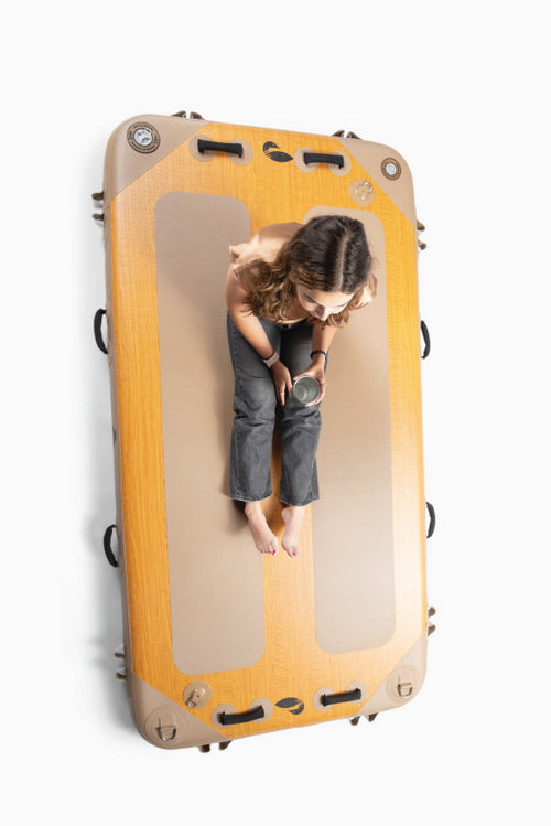 Utility Raft | Inflatable Raft and Swim Platform | 8' x 4'