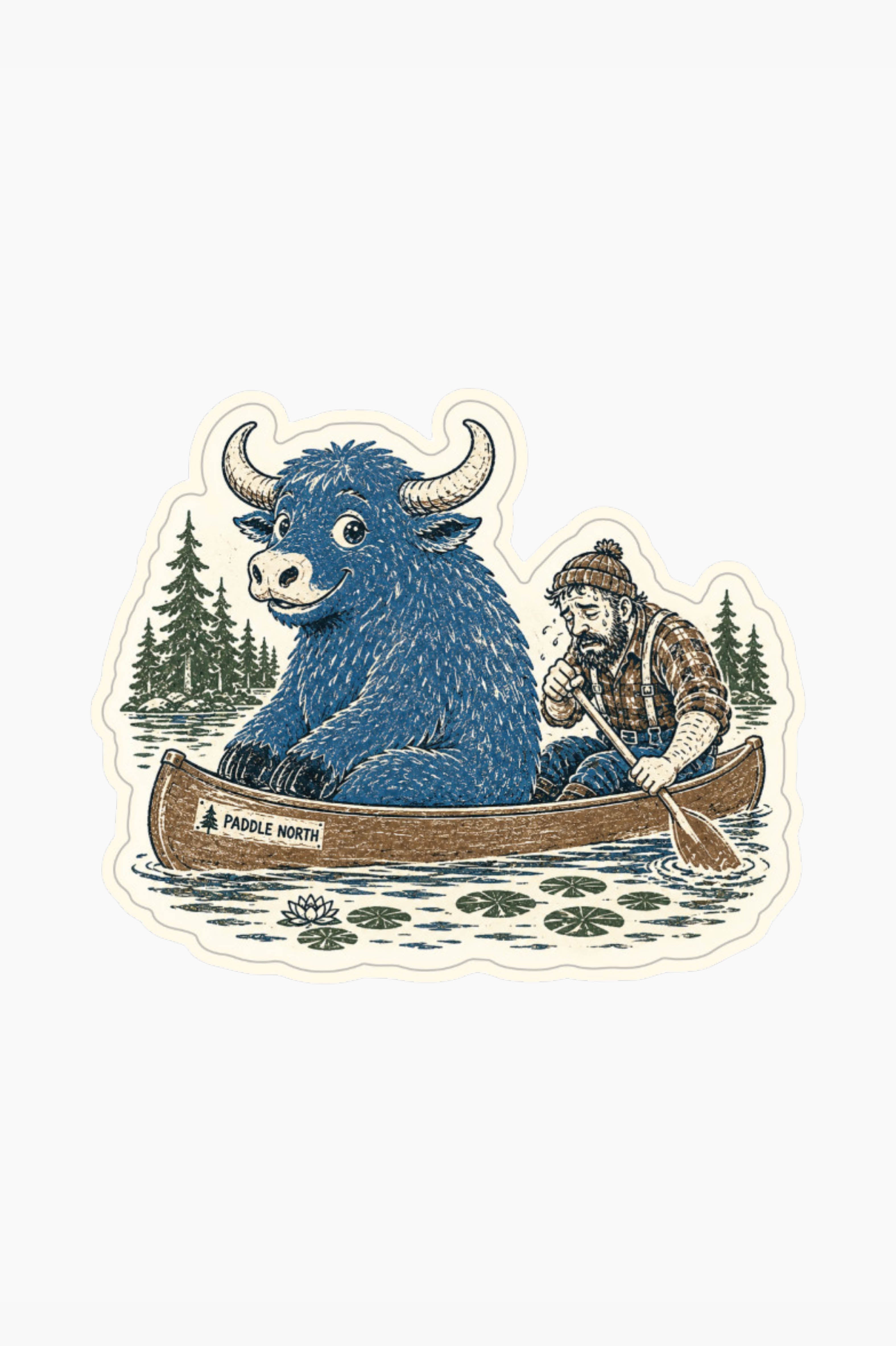 Blue Ox Sticker