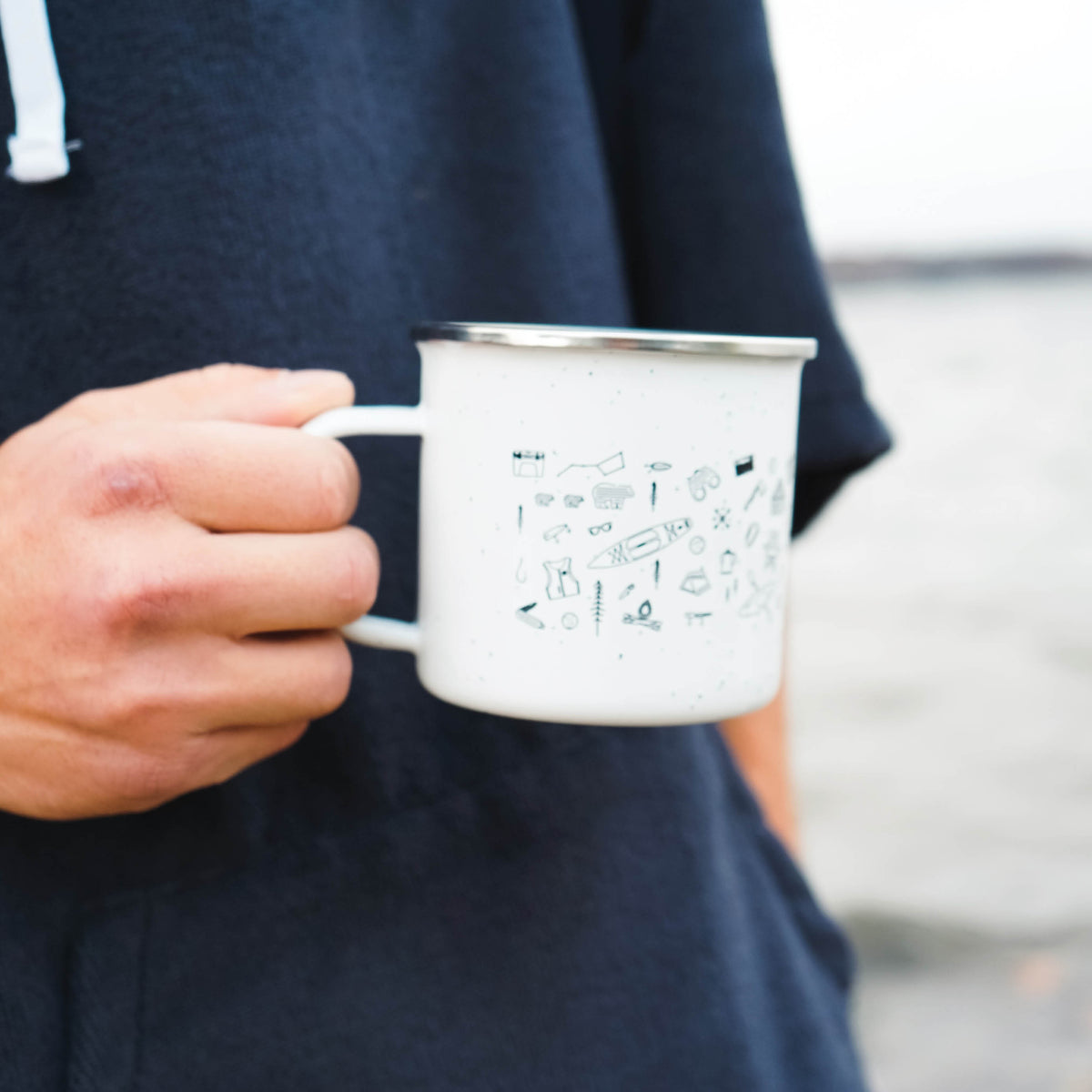 Camping Mug - White