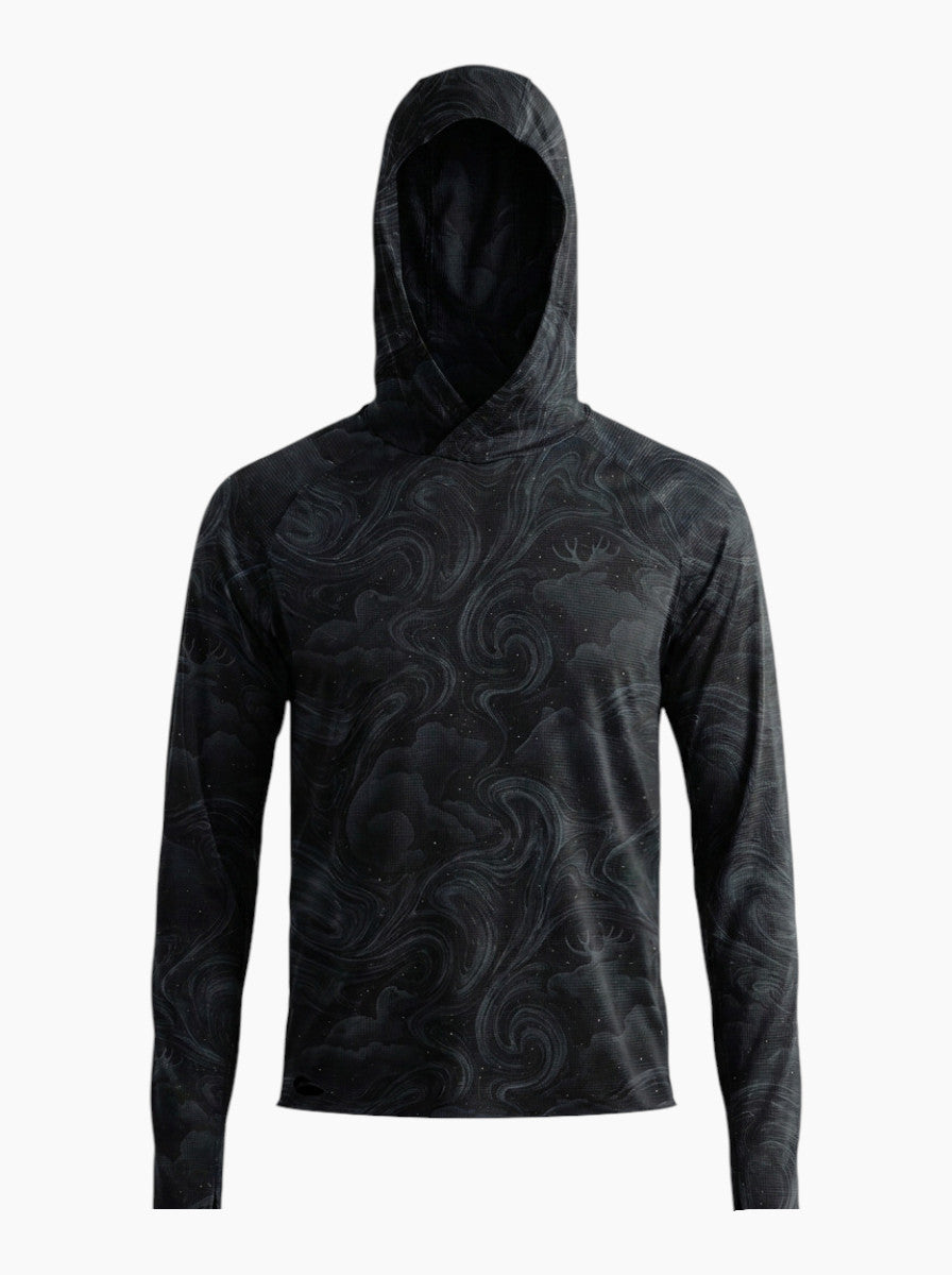 Men's Sun Hoodie | UPF 40 Rash Guard for Paddling & Fishing