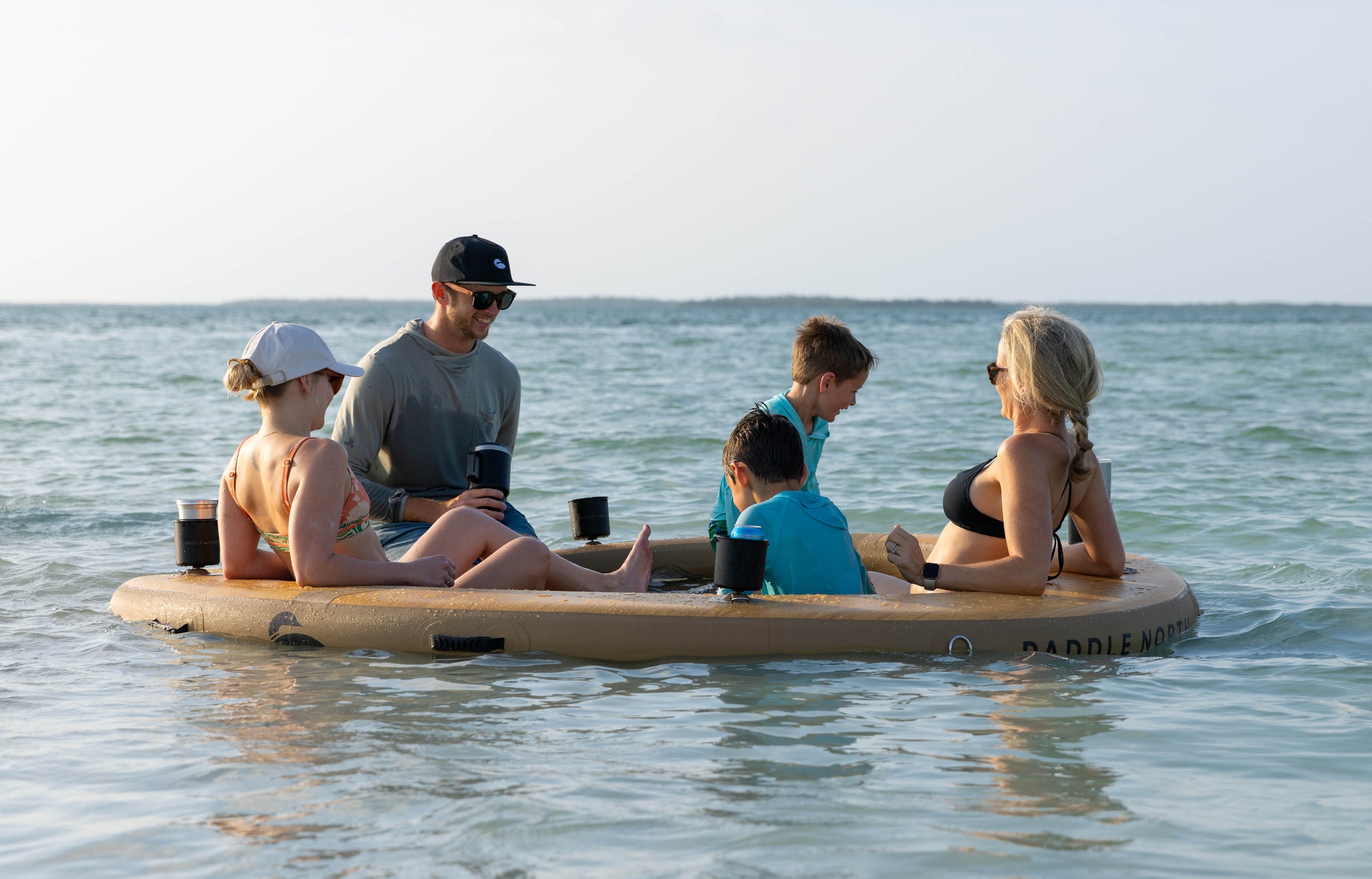 Loons Nest Inflatable Water Lounger Paddle North