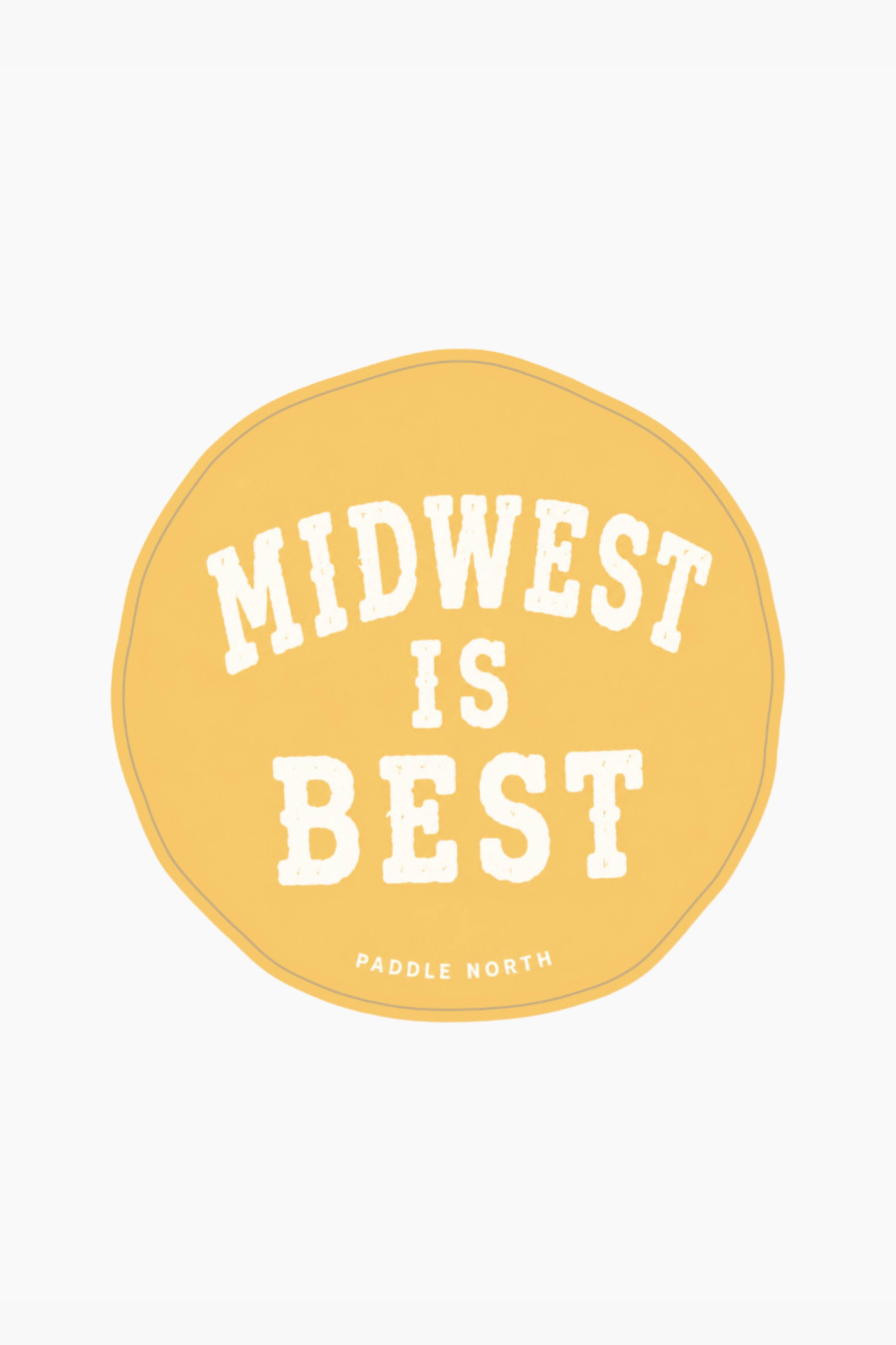 Midwest Is Best Sticker