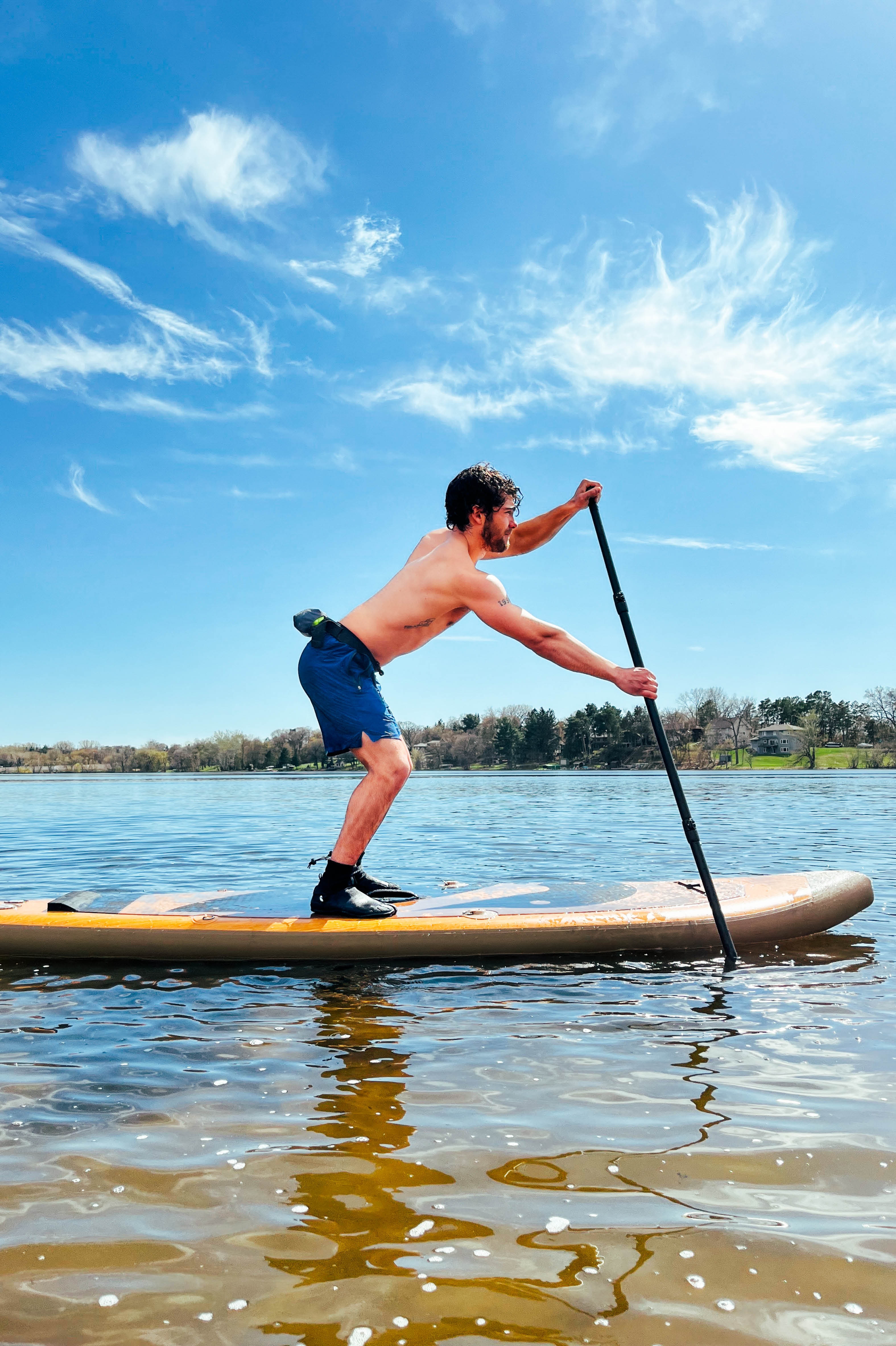 Inflatable hotsell paddleboard