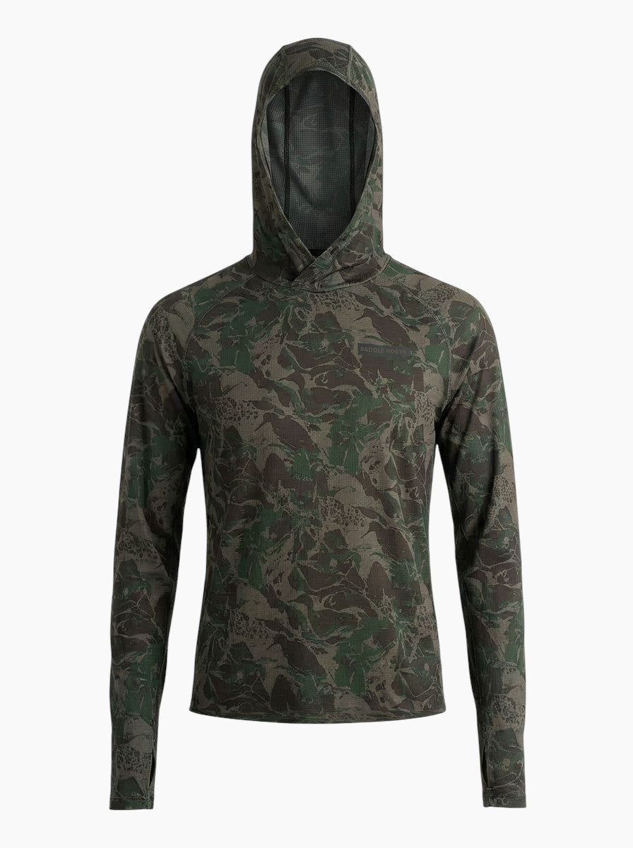 Men's Sun Hoodie | UPF 40 Rash Guard for Paddling & Fishing