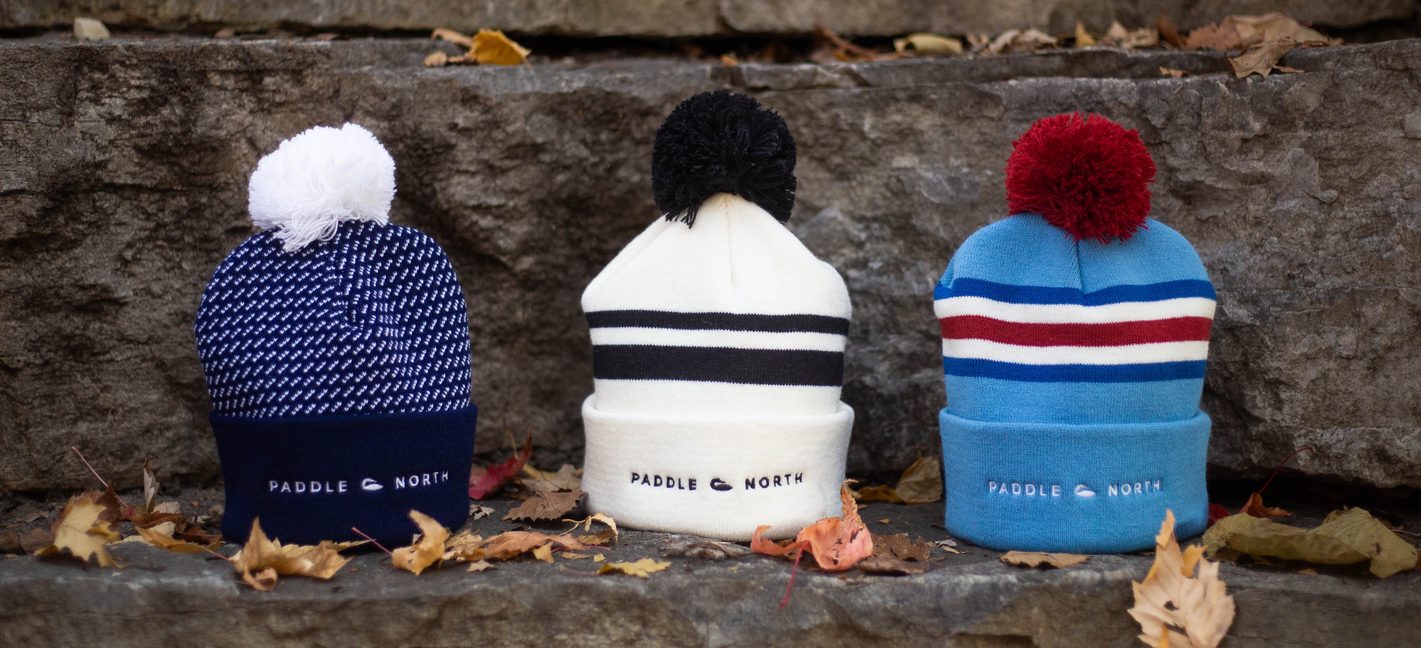 Paddle North Winter Hat with Pom 